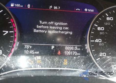 2016 Audi A7 3.0T Premium Plus from USA, damaged, VIN WAUWGAFC8GN113329